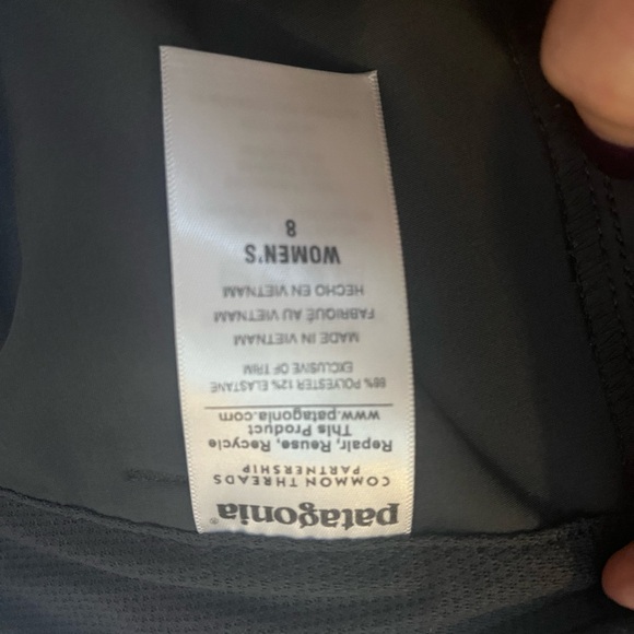 Patagonia hiking pants - size 8 charcoal grey - Picture 7 of 7